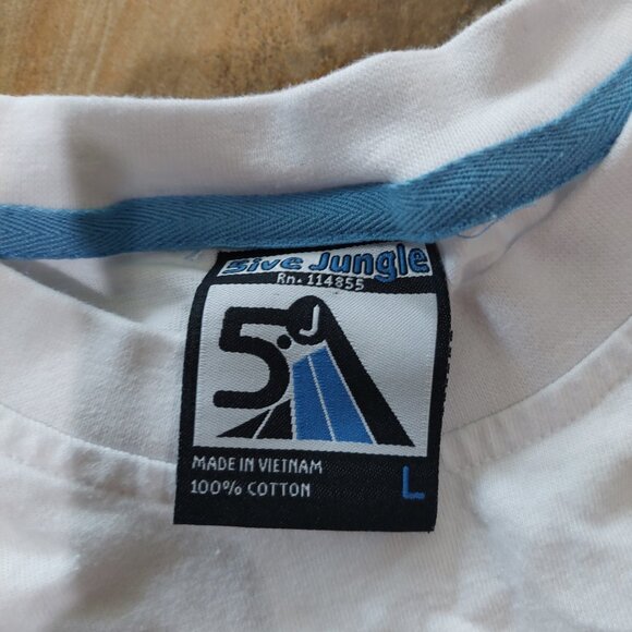 5ive Jungle Men's T-Shirt Size L - Picture 6 of 7